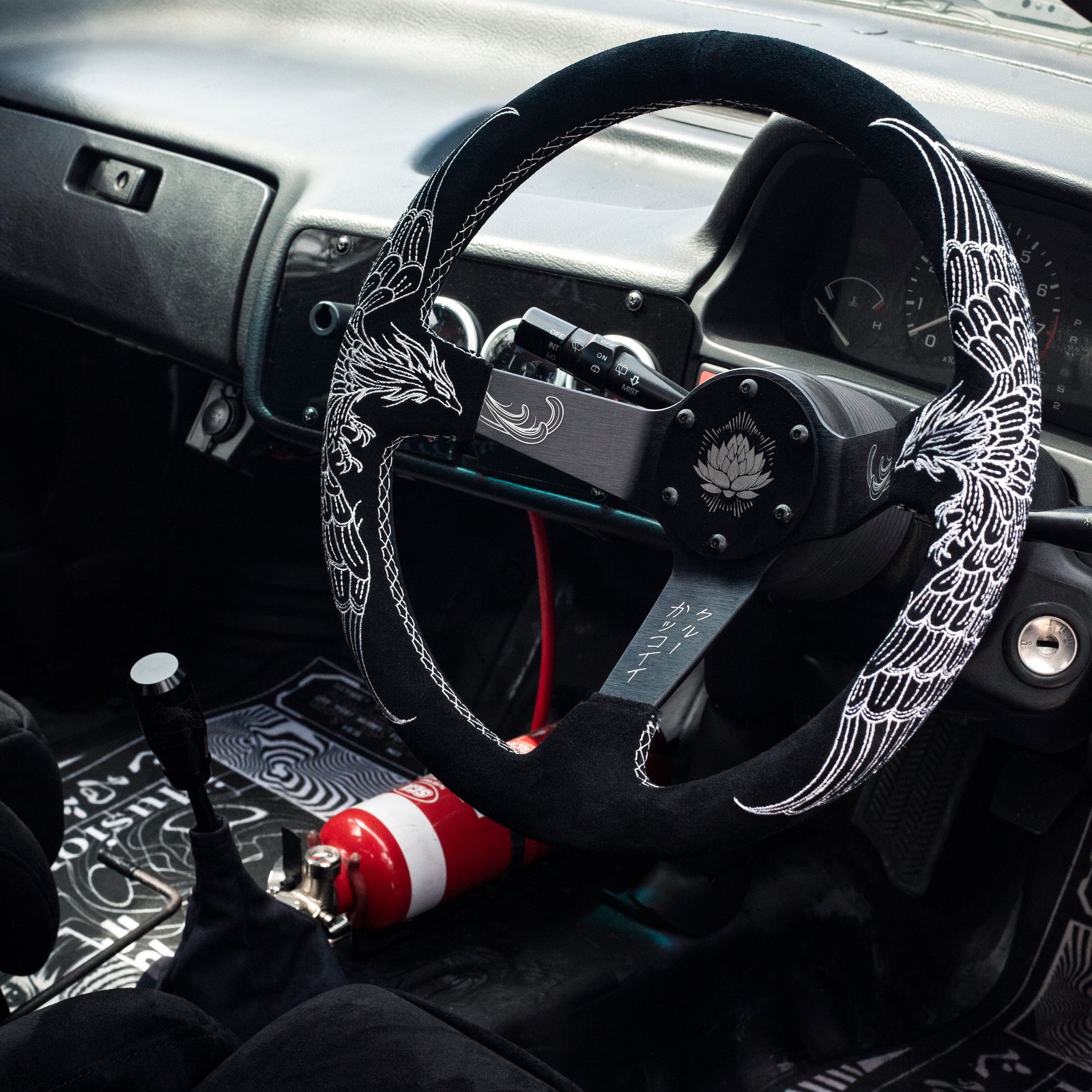 Twin Phoenix 火の鳥 ~ Steering Wheel | Kakkoii Krew